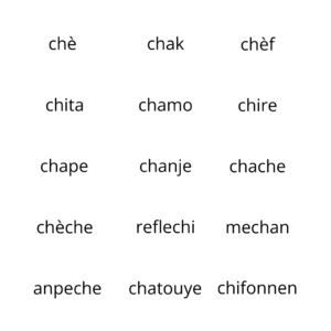 haitian words