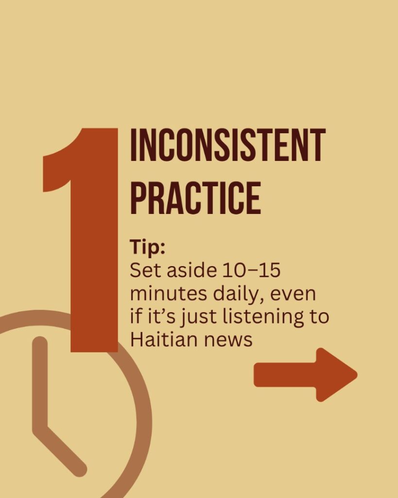5 reasons people struggle to learn Haitian creole