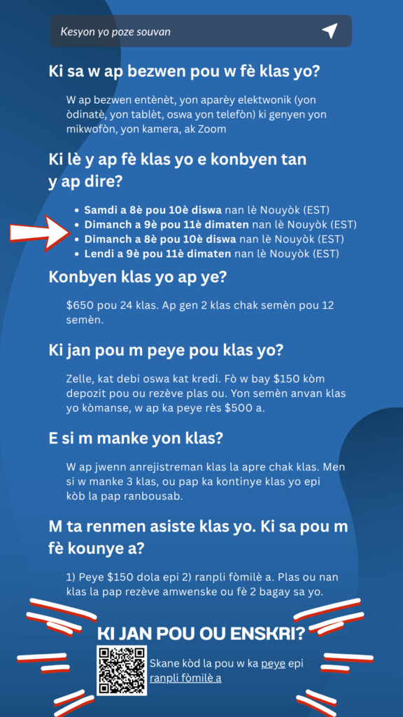 english classes for haitians 31